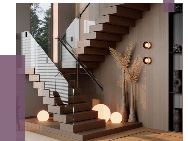 Изготовление и монтаж лестниц в Рославле от 87346 руб. | ПРОЛЁТ-Рлв