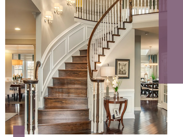 Изготовление лестниц под ключ в Рославле — металлокаркас и отделка