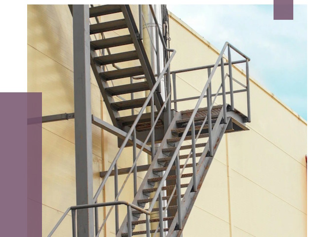 Пожарные лестницы в Рославле от 12331 руб. — монтаж и продажа | ПРОЛЁТ-Рлв