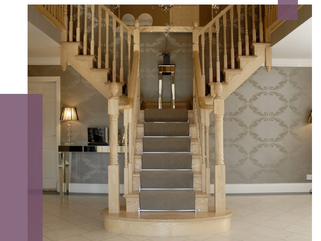 Монтаж деревянных лестниц в Рославле от 7656 руб. 