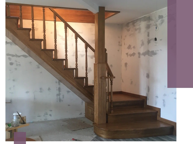 Ремонт деревянных лестниц в Рославле: быстро и качественно