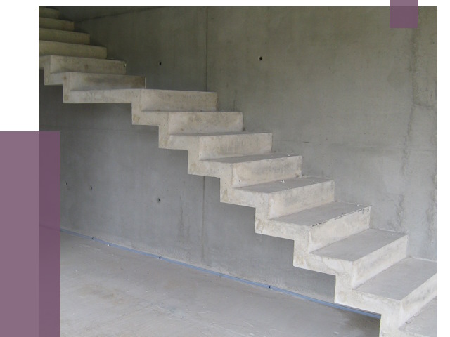 Бетонные лестницы в Рославле от 19011 руб. под ключ | ПРОЛЁТ-Рлв