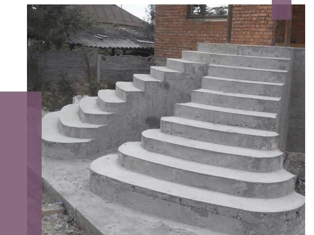 Монтаж бетонных лестниц в Рославле от 4316 руб. 