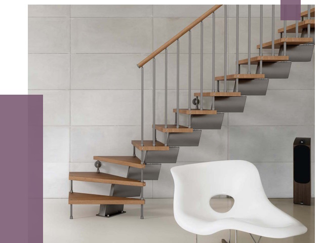 Монтаж модульных лестниц в Рославле от 6371 руб. 