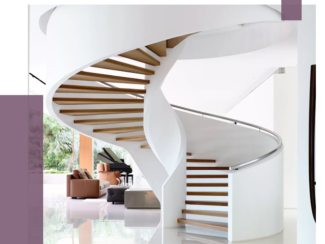 Винтовые лестницы в Рославле под ключ от 48811 руб. | ПРОЛЁТ-Рлв