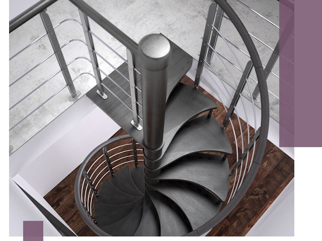 Демонтаж винтовых лестниц в Рославле — быстро и безопасно