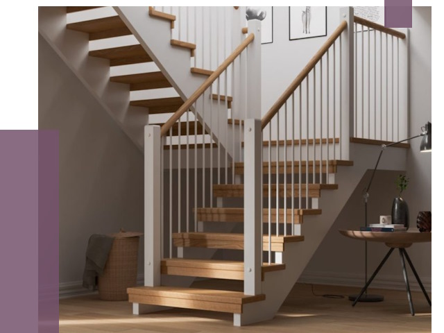 Маршевые лестницы в Рославле от 38278 руб. — монтаж | ПРОЛЁТ-Рлв