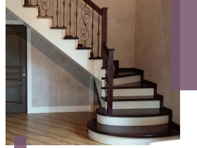 Изготовление Г-образных лестниц под ключ в Рославле