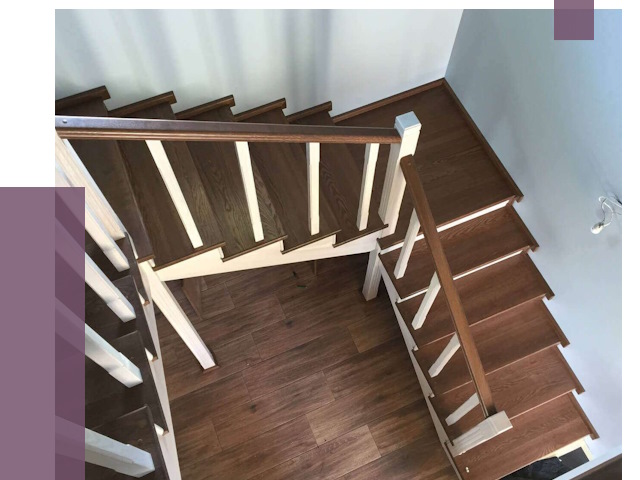 Изготовление П-образных лестниц в Рославле от 15260 руб.