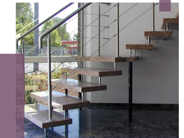 Лестницы на больцах в Рославле от 8015 руб. под ключ | ПРОЛЁТ-Рлв