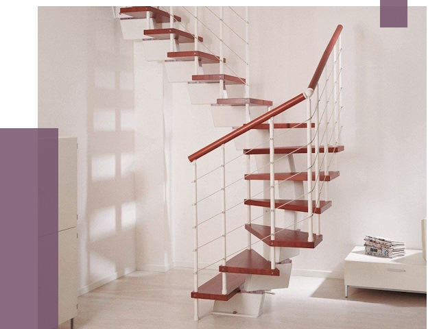 Изготовление лестниц на больцах в Рославле от 9762 руб. | ПРОЛЁТ-Рлв