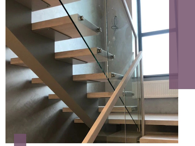 Изготовление лестниц на монокосоуре в Рославле с монтажом и гарантией