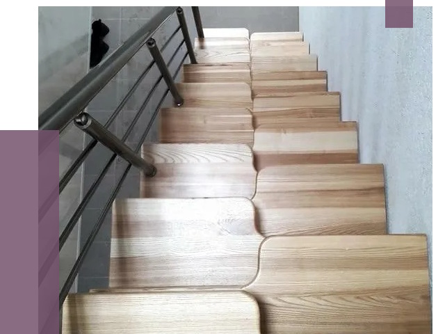 Лестницы гусиный шаг в Рославле от 13102 руб. под ключ | ПРОЛЁТ-Рлв