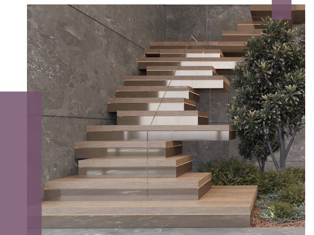 Современные лестницы в Рославле от 13873 руб. | ПРОЛЁТ-Рлв