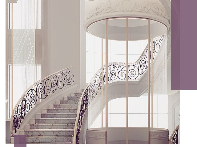 Элитные лестницы на заказ высокого класса в Рославле