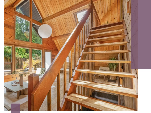 Лестницы для дачи под ключ в Рославле — изготовление и монтаж