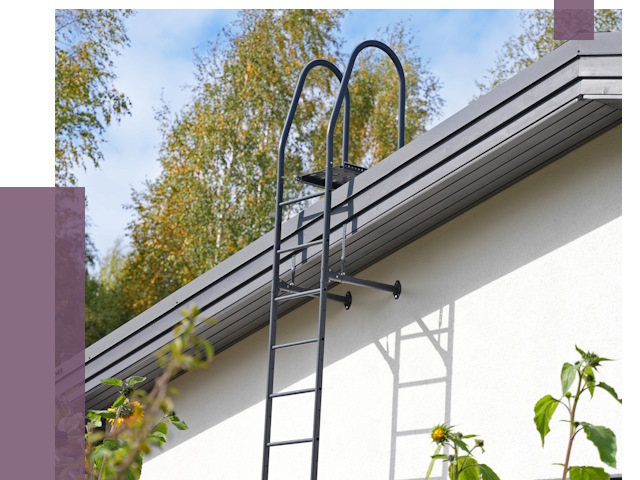 Лестницы на крышу в Рославле от 19216 руб. — монтаж и монтаж ПРОЛЁТ-Рлв