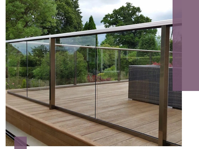 Алюминиевые перила на заказ в Рославле — монтаж и гарантия