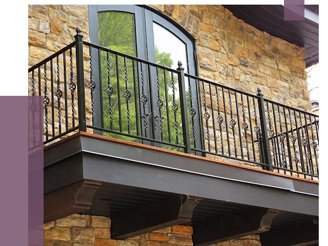 Балконные ограждения в Рославле от 8067 руб. — купить | ПРОЛЁТ-Рлв