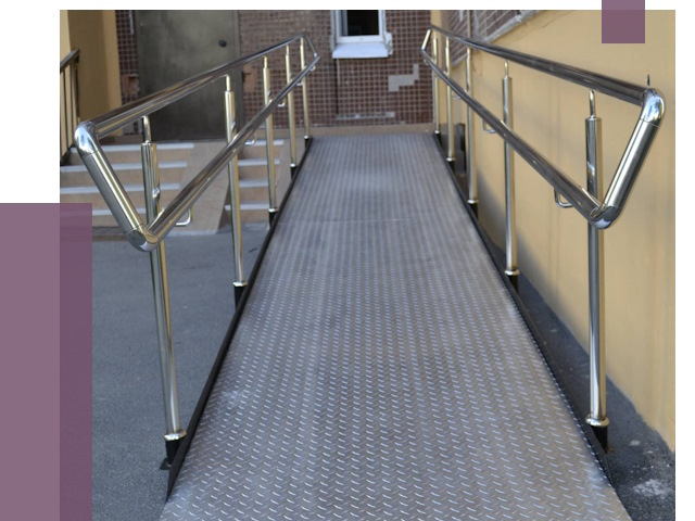 Пандусы в Рославле от 12331 руб. — установка для инвалидов | ПРОЛЁТ-Рлв