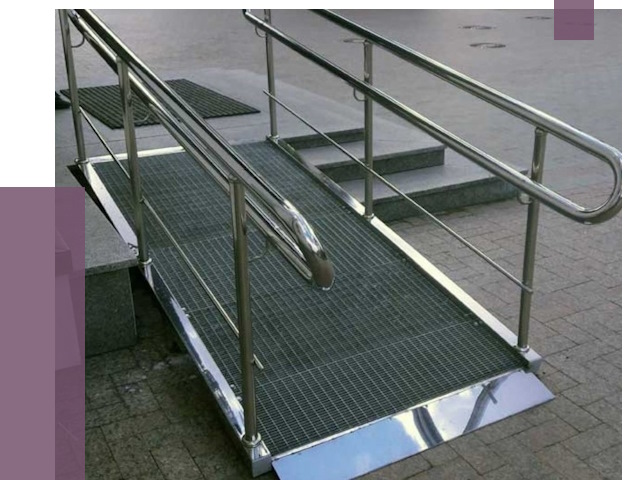 Монтаж пандусов для инвалидов в Рославле от 8652 руб. под ключ | ПРОЛЁТ-Рлв