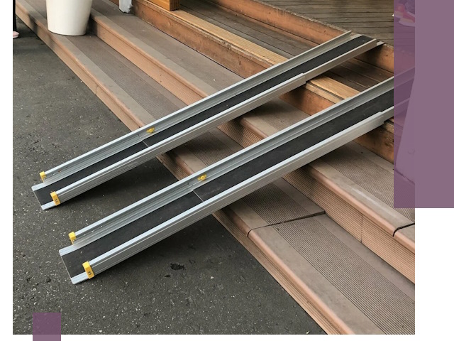 Телескопические пандусы под ключ в Рославле — изготовление и монтаж