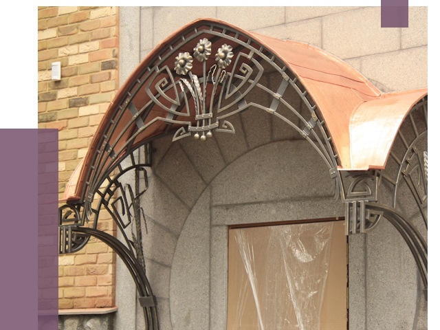 Арочные козырьки в Рославле от 14643 руб. 