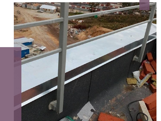 Монтаж парапетов в Рославле от 4316 руб.  | ПРОЛЁТ-Рлв