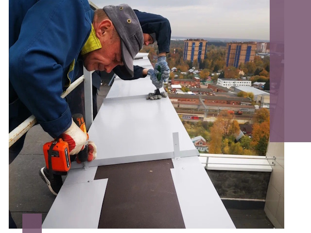 Монтаж парапетов в Рославле — установка прочных металлических ограждений