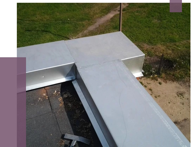 Оцинкованные парапеты в Рославле от 8067 руб.  | ПРОЛЁТ-Рлв