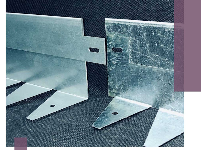 Изготовление металлических бордюров под заказ в Рославле