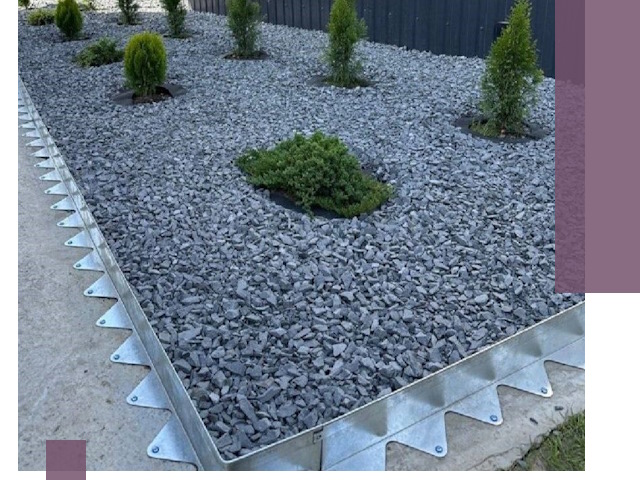 Оцинкованные металлические бордюры под заказ в Рославле