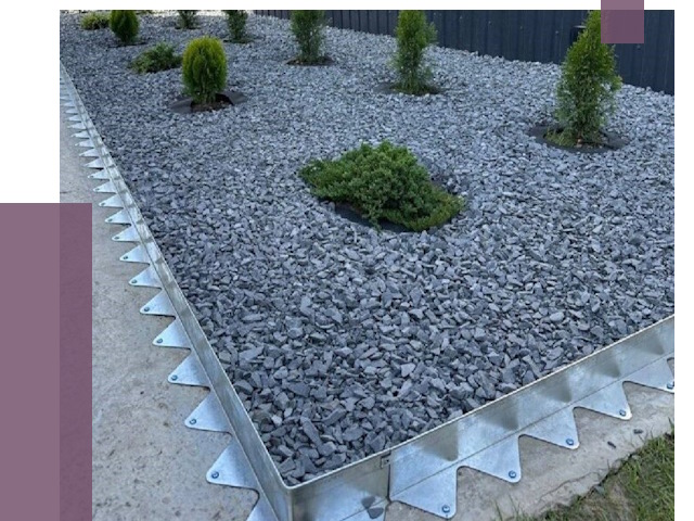 Металлические бордюры для клумб в Рославле от 4367 руб.