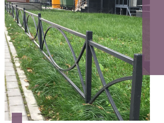 Газонные ограждения из металла в Рославле — монтаж и продажа
