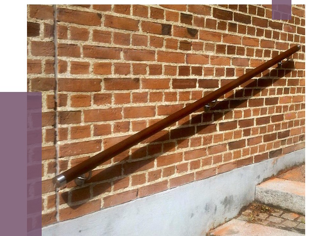 Изготовление пристенных поручней в Рославле от 4470 руб. — ПРОЛЁТ-Рлв