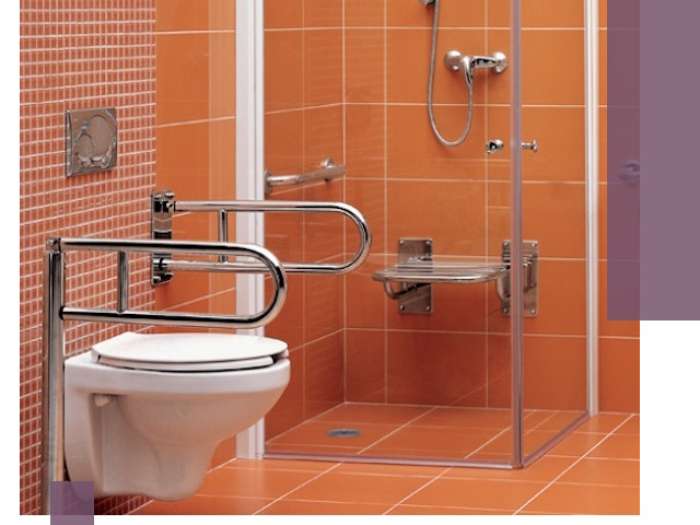 Изготовление поручней для инвалидов в Рославле под ключ