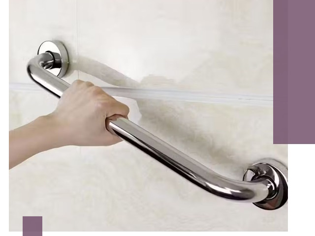 Монтаж поручней для инвалидов в Рославле качественно и надежно