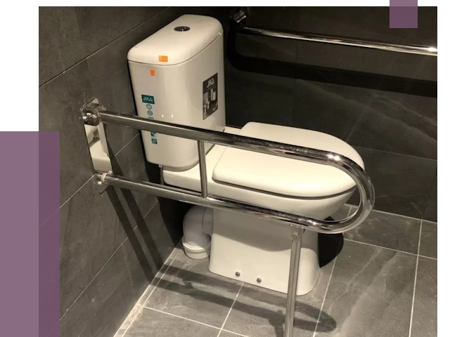 Поручни для санузлов в Рославле от 4316 руб.  | ПРОЛЁТ-Рлв